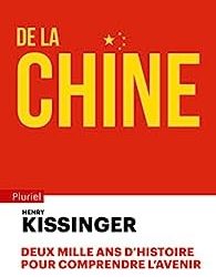 DE LA CHINE