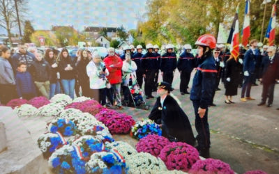 11 Novembre 2023 : L’AICS-SR était présente  à la Cérémonie du 11 Novembre à Gray