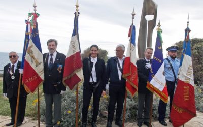 25 MAI 2024 : AICS-SR était présente à Sète pour la Commémoration du Souvenir des victimes et héros de la déportation