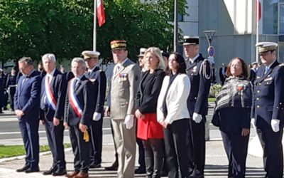 8 Mai 2024 : L’AICS-SR était représentée par Mme Elisabeth Caubel Vice-Présidente