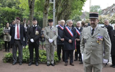 8 mai 2024 : L’AICS-SR était présente à la cérémonie de commémoration de la Victoire de 1945 à St Germain en Laye
