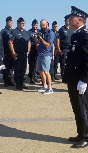 10/09/2024 : L’AICS-SR était présente à la Cérémonie d’Installation du nouveau Chef de Circonscription de police d’Agde.