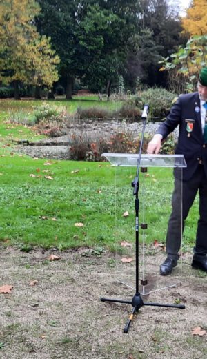 8 Novembre 2024 : L’AICS-SR était présente à la Cérémonie « Les arbres de la Libération » dans les jardins de la Prefecture d’Indre et Loire