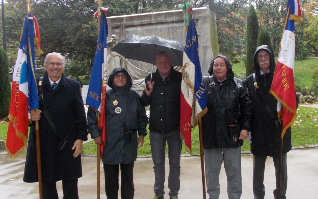 9 novembre 2024 : AICS-SR était présente à Sete pour le 54ème anniversaire de la mort du Gal De Gaulle