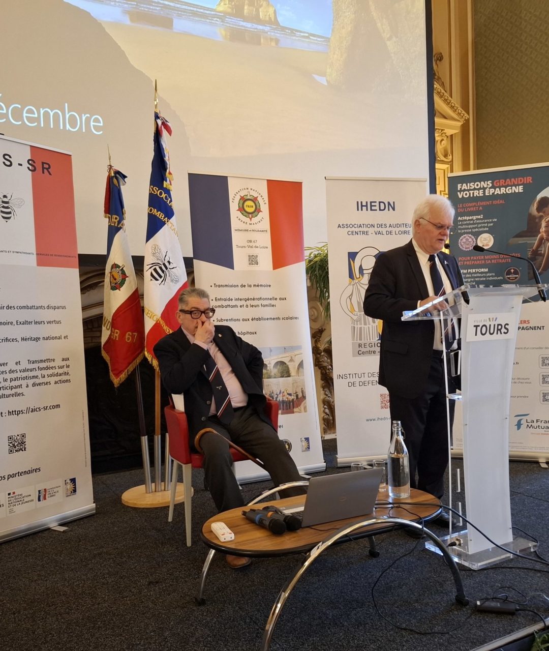 11 Décembre 2024 : Conférence sur le thème « Comment être un citoyen dans la République Française » par Mr Thierry Terrier Conférencier de l’AICS-SR