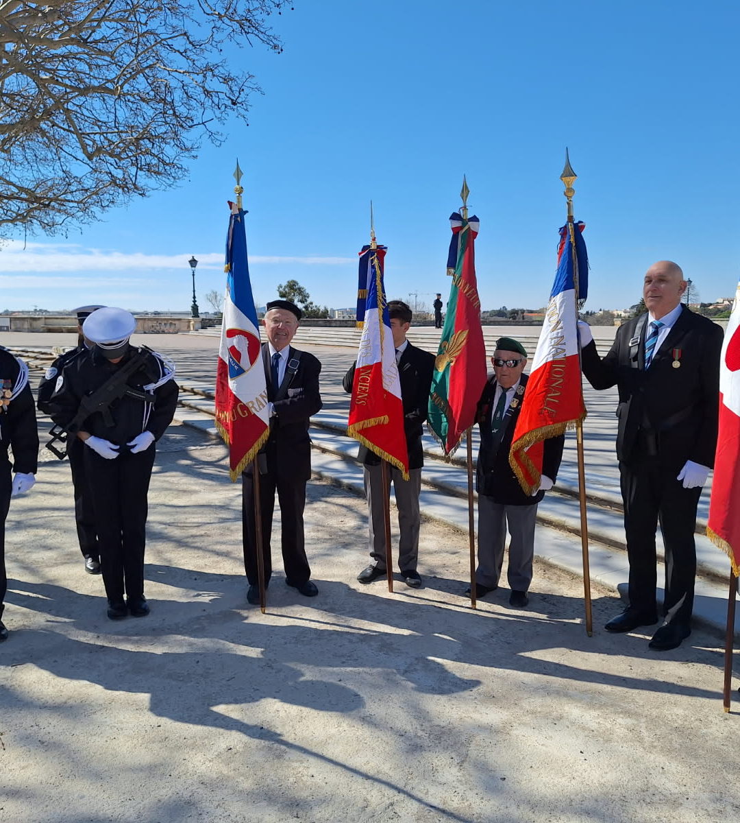 15/03/2025: Les AICS-SR étaient présents à la cérémonie d’installation de Benoît DESMARTIN, Contrôleur Général en qualité de Directeur Départemental de la PN du 34. 