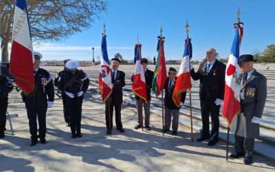15/03/2025: Les AICS-SR étaient présents à la cérémonie d’installation de Benoît DESMARTIN, Contrôleur Général en qualité de Directeur Départemental de la PN du 34. 