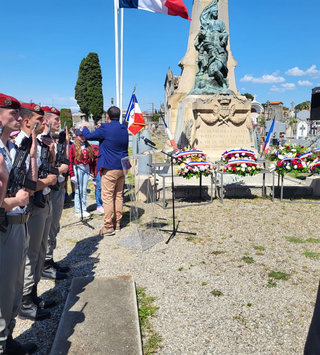 8 mai 2025 : Commémoration du 8 Mai 1945 à Trebes