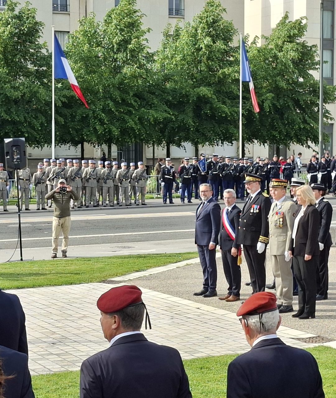 8 Mai 2025 : Commémoration du 8 Mai 1945 à Tours