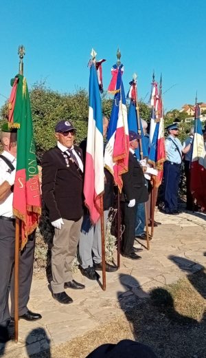 23 Août 2025: L’AICS-SR était présente à la commémoration de la libération de Sète