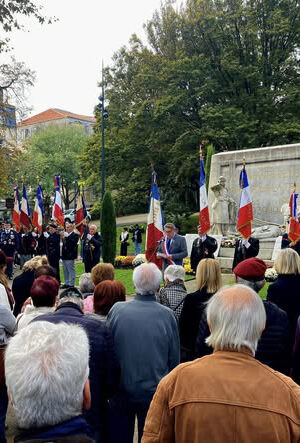 11 novembre 2025 : L’AICS-SR était présente au 107 anniversaire de l’Armistice de 1918