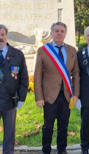 9 novembre 2025 : l’Aics-sr était présente pour la célebration du 55ème anniversaire de la mort du Général de Gaulle