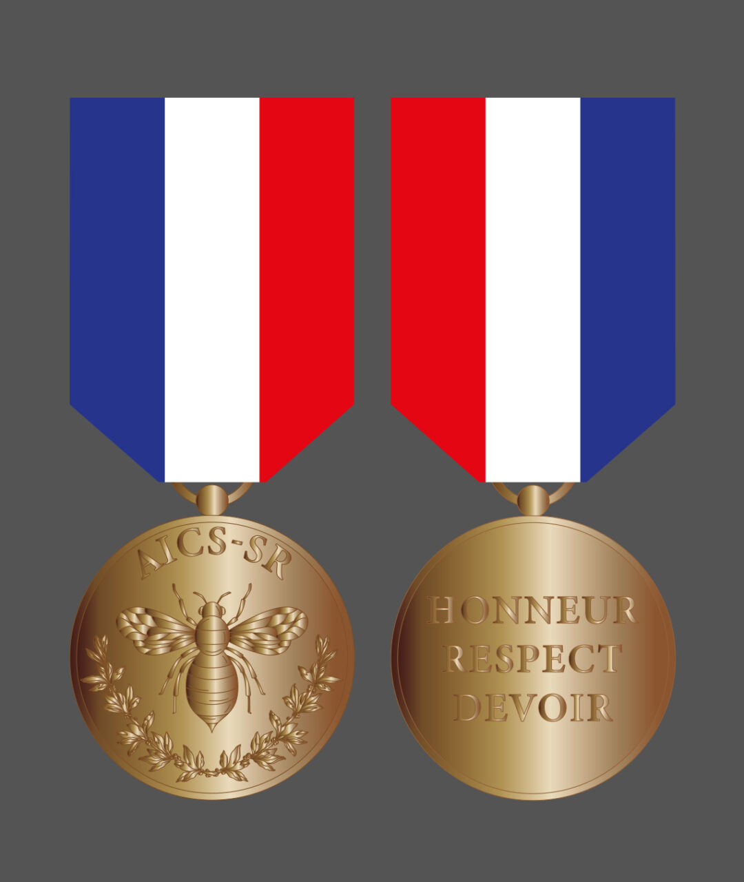 MEDAILLE DE BRONZE AICS-SR