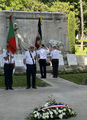 8 JUIN 2026 : L&rsquo;AICS-SR était présente à Sete  à l&rsquo;hommage aux morts pour la rance en Indochine