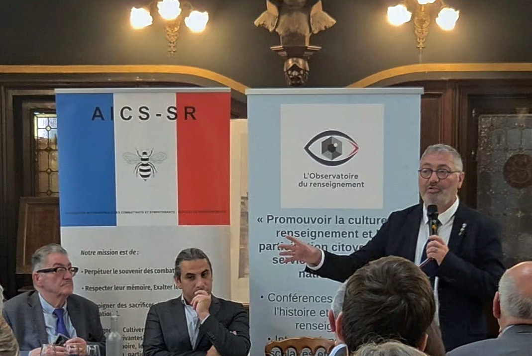 2 juin 2026 : L&rsquo;AICS-SR et l&rsquo;Observatoire du Renseignement ont participé à la Conférence organisée par le cercle Cincinnatus sur le thème :   » L’IA et l’exercice individuel de la citoyenneté »