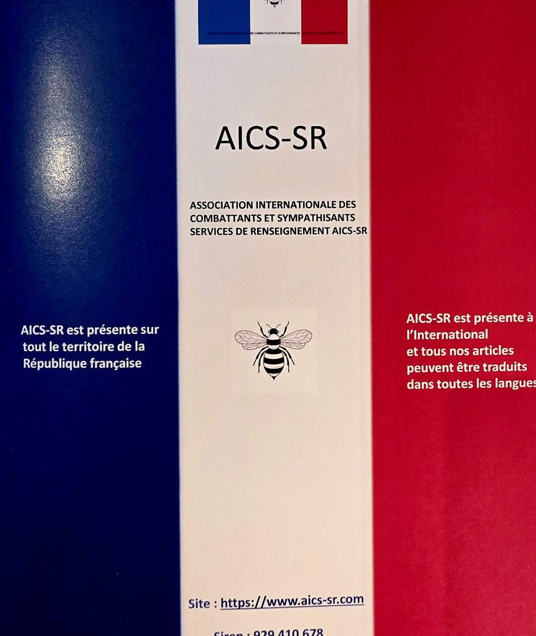 PLAQUETTE DE PRESENTATION DE L&rsquo;ASSOCIATION AICS-SR